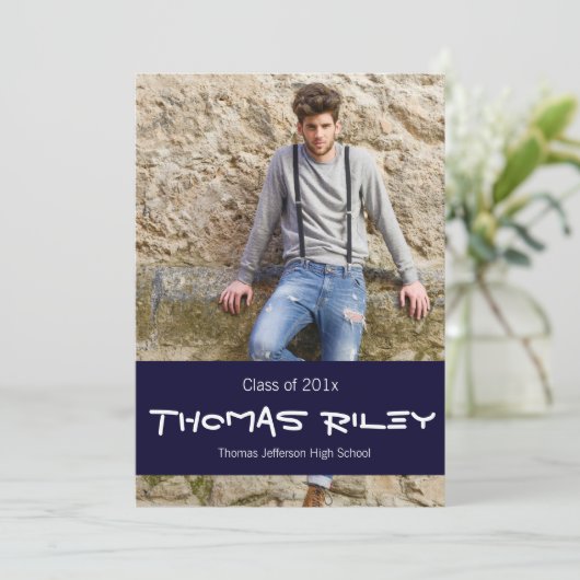 卒業愛 招待状 (スタンド正面)