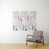 卒業感動的ことわざ写真の背景 タペストリー (インサイチュ(横))