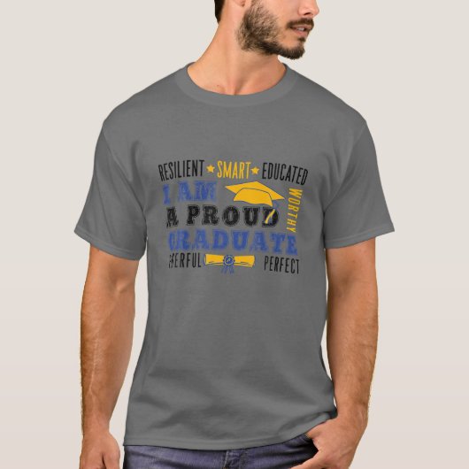 卒業感動的引用文 Tシャツ (正面)