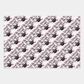 卒業感動的 ラッピングペーパーシート (正面)