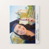 卒業感謝していのカスタム写真 ジグソーパズル (縦)