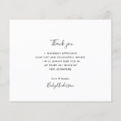 卒業感謝していカードを書くなんて素敵だ (裏面)