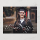 卒業感謝していカードを書くなんて素敵だ (正面)