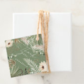 卒業感謝していパンパモダンスのセージ・グリーン フェイバータグ (インサイチュ)