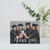 卒業感謝してい葉書 ポストカード (スタンド正面)