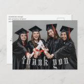 卒業感謝してい葉書 ポストカード (正面/裏面)