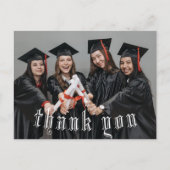 卒業感謝してい葉書 ポストカード (正面)
