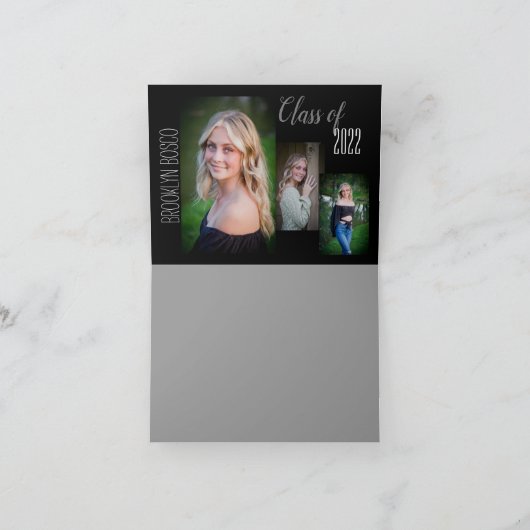 卒業感謝していYousサンキューカード2 サンキューカード (内部)