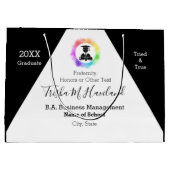 卒業抱き枕ウォーターカラールックHAMbyWG ラージペーパーバッグ (裏面)