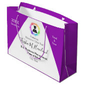 卒業抱き枕ウォーターカラールックHAMbyWG ラージペーパーバッグ (裏面アングル)