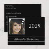 卒業招待状の区分 インビテーションポストカード (正面/裏面)