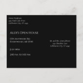 卒業招待状の区分 インビテーションポストカード (裏面)