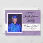 卒業招待状カード 招待状 (正面)