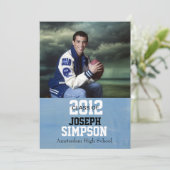 卒業招待状カード 招待状 (スタンド正面)