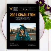 卒業招待状シニア研究発表 招待状