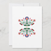 卒業招待状パーティーフィエスタメキシコ招待状 招待状 (裏面)