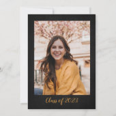 卒業招待状フィエスタメキシコテーマ 招待状 (裏面)