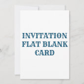 卒業招待状フラットカード 招待状 (正面)