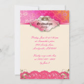 卒業招待状発表レースクラウンPRO 招待状 (裏面)