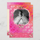 卒業招待状発表レースクラウンPRO 招待状 (正面/裏面)