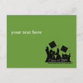 卒業招待状2009年クラス インビテーションポストカード (裏面)