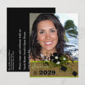 卒業招待状 インビテーションポストカード (正面/裏面)