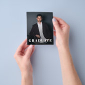 卒業招待状 チラシ (手)