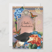 卒業招待状 招待状 (裏面)