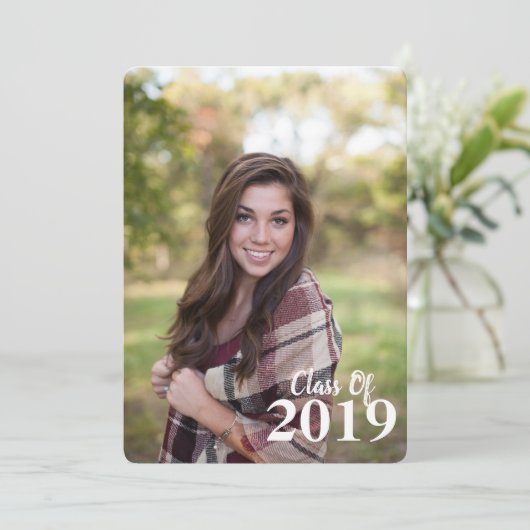 卒業招待状 招待状 (スタンド正面)