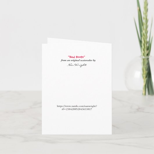 卒業招待状 招待状 (裏面)