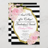 卒業招待状 招待状 (正面/裏面)