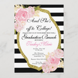 卒業招待状 招待状