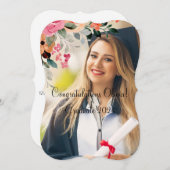 卒業招待状 招待状 (正面/裏面)