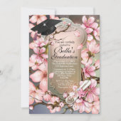 卒業招待状 招待状 (正面)