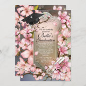 卒業招待状 招待状 (正面/裏面)