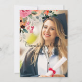 卒業招待状 招待状 (正面)