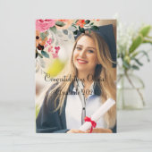 卒業招待状 招待状 (スタンド正面)