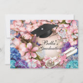 卒業招待状 招待状 (正面)