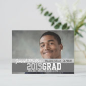 卒業招待状/発表| GRAD 招待状 (スタンド正面)