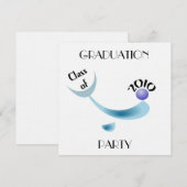 卒業招待状~2010年クラス 招待状 (正面/裏面)