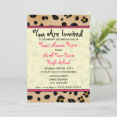 卒業招待状- 2011年レオパードのクラス 招待状 (スタンド正面)