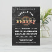 卒業招待状 | BBQパーティー 招待状 (スタンド正面)