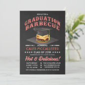 卒業招待状| BBQパーティー 招待状 (スタンド正面)