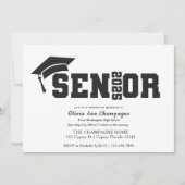 卒業招待状- Senior 2025 カード (正面)