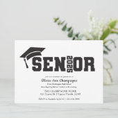 卒業招待状- Senior 2025 カード (スタンド正面)