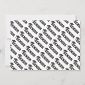 卒業招待状- Senior 2025 カード (裏面)