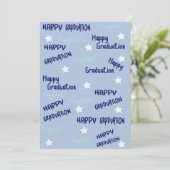 卒業挨拶カード シーズンカード (スタンド正面)