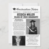 卒業新聞大学ユニーク発表 シーズンカード (正面)