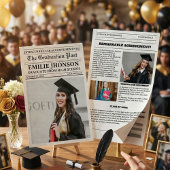 卒業新聞高モダン校招待状 招待状