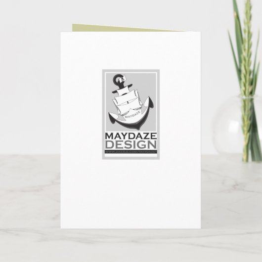 卒業旅券 招待状 (裏面)